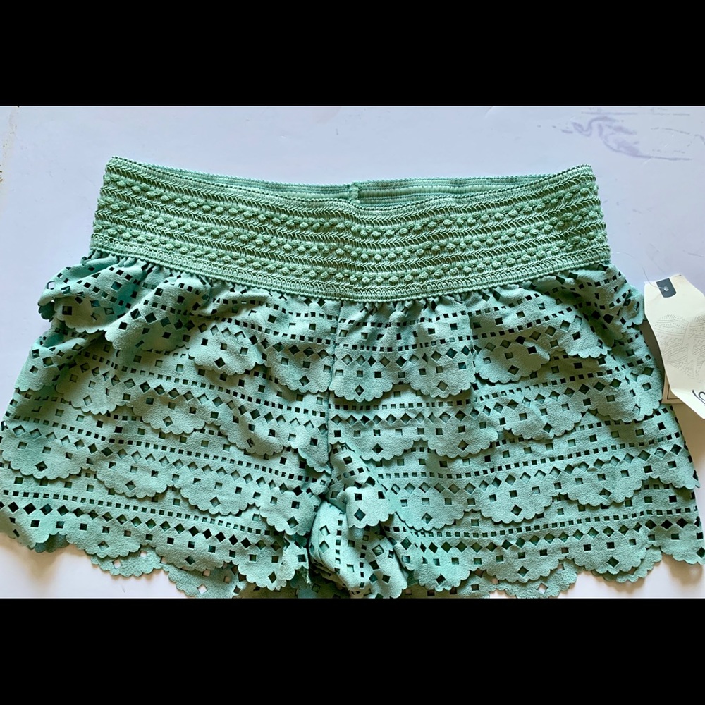 Jolt Faux Suede Shorts Size Small